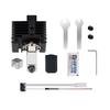 Cabeça de Extrusão Bambu X1C/P1Ps 2.0 Aço Endurecido Aprimorado Hotend Componente de Alta Temperatura para Impressora 3D