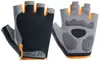 Luvas de Ciclismo Esportivas de Exterior para Primavera e Verão Meio Dedo Respiráveis Antiderrapantes Resistentes ao Desgaste Malha Fina para Homens e Mulheres Fábrica
