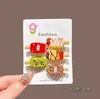 Pinzas para el Cabello Divertidas de Helado Simulado para Niños, Pinzas para Flequillo Lateral de Bebé, Pinzas Lindas para el Cabello de Niñas Pequeñas, Accesorios para el Cabello, Tocado