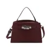 Diseño Personalizado Color Sólido Bolso de Mano Cruzado para Hombro Estilo Coreano Ins Casual de Verano Nuevo Retro para Mujer 2026