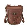 Amazon Cross-border New Bag Women's Retro Snake Pattern Women's Shoulder Crossbody Bag Locomotive Rivet Mobile Phone Chain Bag