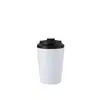 Copo Térmico Aço Inoxidável 304 Cor Sólida Transfronteiriço, Copo de Café para Beber Diretamente Portátil ao Ar Livre, Copo Medidor de Leite para Carro Venda por Atacado