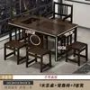 Juego de Mesa y Sillas para Balcón, Nuevo Estilo Chino, Apartamento Pequeño, Mesa de Té Moderna para el Hogar y Combinación de Juego de Té, Mesa de Té para Oficina