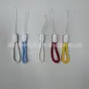 Cordón corto para teléfono, cordón trenzado corto para dedo, cordón con silbato mini para dedo, cordón de accesorio portátil