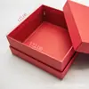 Caja de Dulces Táctil de Alta Gama, Caja de Empaque para Regalo de Boda, Fiesta de Cumpleaños Cuadrado Rojo, Fiesta de Graduación y Caja de Regalo para Recuerdos de Fiesta