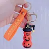 Nuevo Colgante Llavero de Halloween Accesorio para Llavero de Coche Muñeco Navideño de Dibujos Animados Pequeño Regalo Creativo de Navidad