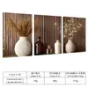 Temu Venta Caliente Jarrón de Madera Pintura Arte de Pared para Restaurante Pintura sobre Lienzo con Spray Sin Marco Pintura Decorativa Minimalista Moderna para Sala de Estar