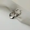 Brincos de Luxo Leve Estilo Francês com Toque de Alto Padrão para Mulheres Gota d'Água Estilo Coreano Brincos de Nicho Versátil Fivela de Orelha Distintiva Clipe de Orelha com Design de Meia-Lua