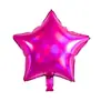 Globo Flotante de Película de Aluminio con Forma de Corazón y Estrella de Cinco Puntas de 18 Pulgadas Decoración para Actividad de Fiesta Festival de Bodas Nochevieja