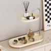 Cômoda Decorações Ornamentos Entrada Chave Armazenamento Perfume Rack Bandeja Maquiagem Desktop Caixa De Armazenamento De Jóias
