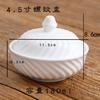Panela de Ensopado Comercial de Cerâmica Shaxian com Tampa para Uma Pessoa Louça Suplementar Dourada Moon Center Panela de Sopa de Porcelana Óssea