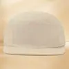 Sombrero de Sol de Verano para Exteriores, Secado Rápido, Repelente al Agua, Gorra de Cinco Paneles con Visera Plana, Bordado de Logo Personalizado, Gorra de Hip-Hop Transpirable