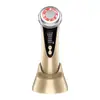 Novo instrumento de beleza vermelho obsidiana, instrumento guia de aquecimento para lifting, instrumento de massagem para olhos, função 4 em 1 com base