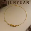 Nuevo Estilo Chino Otoño e Invierno Exquisito Hielo Triturado Monedas de los Cinco Emperadores Collar de Carpa Lujo Ligero Moda de Gama Alta Cadena para la Clavícula para Mujeres