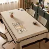 Toalha de mesa de desenho animado, novo modelo 2026, luxo leve e sensação de alta qualidade, toalha de mesa de jantar em PVC, lavável, à prova d'água, à prova de óleo, tapete para mesa de centro