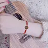 Pulseira Cruzada de Liga Preta Feita à Mão Transfronteiriça da Amazon Pulseira Trançada Ajustável para Homens e Mulheres Estilo Geométrico