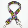 Nuevos Accesorios para Bolsos de Correa Ancha Estampados Florales Coloridos Correa Decorativa Correa Cruzada Ajustable Cordón