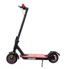 Patinete Elétrico Personalizado de Alta Velocidade com Frequência Variável LED, Patinete Elétrico Pequeno Dobrável de Duas Rodas para Transporte Pessoal