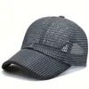 Gorra de Béisbol de Malla Casual para Exteriores, Gorra de Malla Unisex, Sombrero de Sol Transpirable Versátil para Protección Solar