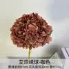 Arranjo de Flores de Hortênsia Artificial para Casamento Materiais Florais Decoração para Sala de Estar Mesa de Jantar Arte Floral