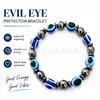 Moda Europeia e Americana Pulseira Elástica Pulseira de Pedra da Vesícula Negra para Homens e Mulheres Pedra de Energia Joia de Pedra da Vesícula Negra Presente Pulseira Maçã