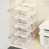 Estante de Almacenamiento para Cocina para Dentro de Gabinetes, Estante Multicapa para Film Plástico y Bolsas de Basura, Estante Multifuncional para el Hogar para Condimentos