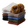 Meias de Terry para Outono e Inverno Femininas, Meias de Cano Médio, Quentes e Espessadas com Lã, Meias Lisas para Maternidade, Meias Zhuji