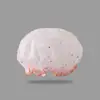 Bonita Gorra de Ducha de Doble Capa con Estrellas, Gorra de Baño para Mujer Adulta, Patrón de Dibujos Animados, PVC Impermeable, Gorra de Ducha para el Hogar, Resistente al Aceite