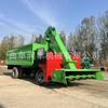 Caminhão Pá de Esterco de Quatro Rodas Cinco Vias Hidráulico Auto-Descarregável Máquina de Limpeza de Esterco de Vaca Galpão de Esterco de Gado Máquina de Limpeza de Três Rodas