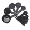 Fabricantes de distribuição de utensílios de cozinha atacado conjunto de 11 peças de colher medidora de plástico PP colher medidora marcada com escala ferramentas DIY para assar