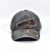 Nuevo Sombrero Europeo y Americano Transfronterizo Algodón Lavado Gorra de Béisbol Torre Vieja Verano París Bordado Grande Sombrero de Sol para Hombre