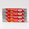 Rollo de papel de estaño desechable resistente a altas temperaturas directo de fábrica, papel para horno, papel de aluminio engrosado, papel de aluminio para hornear pescado a la parrilla al por mayor