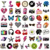 Abastecimiento Directo Transfronterizo 50 Hojas Creativas Personalizadas Fruta Moda Milenio Popular Arte Pegatinas Divertidas Imágenes de Pegatinas