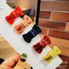 Pinza para el pelo de bebé Lebei cosida a mano pinza para el pelo de sudor lindo volumen de pelo menos peluca de bebé diadema de lazo de princesa accesorios para el pelo