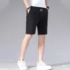 Pantalones cortos rectos de verano para hombre, de seda fina, de secado rápido, informales, deportivos, holgados, estilo Harajuku, para playa, de talla mediana