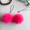 Pelota de Piel Sintética de Visón Mejorada 5cm Hecha a Mano para Accesorios de Cabello, Colgantes para Teléfono Móvil, Ropa, Zapatos, Sombreros, Joyería y Accesorios en Stock