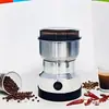 Molinillo de Polvo de Medicina Herbal China Estándar Europeo Transfronterizo Pequeño para el Hogar Eléctrico Multifuncional Cafetera Molinillo de Acero Inoxidable