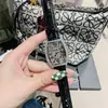 Timini Nuevo Estilo Coreano Cinturón Reloj de Mujer Moda Moda Barril de Vino Gipsofila Estrellas Diamante Esfera Digital Reloj de Mujer
