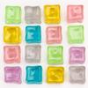 Acessórios de Cola em Creme Acrílico Transparente Cubo de Gelo Materiais Artesanais Gelatina Colorida DIY Pequena Fragrância Cubos de Gelo Artificiais