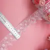 Renda de lingerie mais vendida Acessórios de moda europeus e americanos renda 819# Largura 5cm borda de cílios pequena
