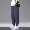 Calça Casual Masculina Marca Tendência 2026 Nova Verão Calça Fina de Seda de Gelo Calça Esportiva Masculina de Secagem Rápida Calça Jogger Tendência
