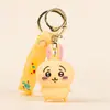 Chaveiro Criativo Japonês Jiyika Wow Chaveiro de Desenho Animado Fofo Pingente de Bolsa para Casal Máquina de Bebê Pequeno Presente