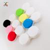 Estuche de Lentes de Contacto Bicolor Color Caramelo, Caja Simple para Lentes de Contacto, Estuche Doble, Anillo Impermeable, Fabricante, Exportación de Comercio Exterior al por Mayor