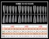 Pegatinas para Uñas para Extensiones de Uñas, Cuarta Generación, Codificadas, Ultra Delgadas, Sin Rastro, No Requieren Limado, Hechas a Mano, Piezas de Uñas Portátiles DIY de Alta Gama