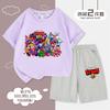 Traje de verano para niños Wilderness BrawlStars Verano Nuevo Camiseta de manga corta Shorts Conjunto de dos piezas