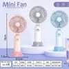 Ventilador Mini Portátil Transfronterizo Ventilador de Bolsillo USB Portátil para Exteriores Ventilador Pequeño de Escritorio para Oficina Dormitorio