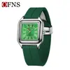 Reloj de Cuarzo Nuevo Oufani Exclusivo Transfronterizo Medio Oriente Reloj de Pulsera Retro Reloj Cuadrado Simple Impermeable para Hombres y Mujeres Más Vendido
