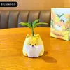 Serie Original 'Planta Queriendo Hacer Fortuna' Adornos Pequeños Dibujos Animados Creativos Oficina Hogar Escritorio Muñeco Inspirador Decoraciones para Coche