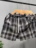 2025 Nuevos Pantalones Cortos Versátiles Verano Juventud Sueltos de Tres Puntos Retro Rectos Deportivos para Hombre
