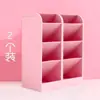 Porta-Canetas Combinado Inclinado Plug-in Grande Capacidade Armazenamento de Mesa Estilo Escandinavo Simples Tubo de Caneta Porta-Canetas Estudante Multifuncional Criação
